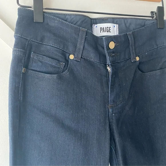 Paige Hidden Hills High Rise Straight Jeans - 26